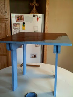 Show me your upcycled furniture! :  wedding Table2