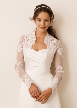 Help! Priest says I need a jacket :( : wedding ceremony jacket bolero shrug wrap sottero midgley orthodox P 9910 2 303972