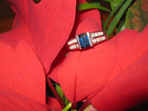 Thought on sapphires? :  wedding saaphire engagement rings IMG 0552