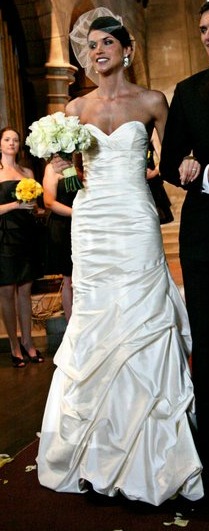 Wedding Dress - $1000 (Cambridge, MA) :  wedding a line mermaid white ivory inspiration ceremony dress reception Dress1