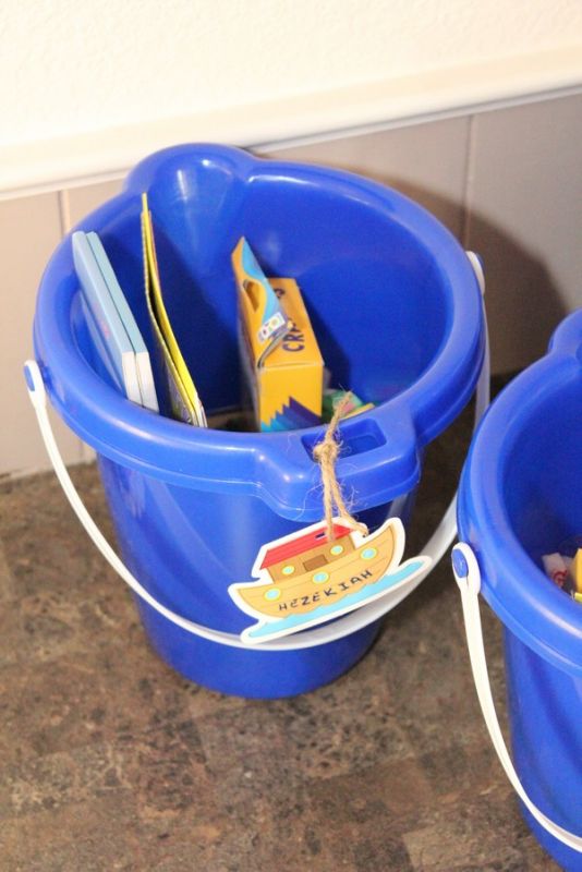 And our nautical favors for the kids