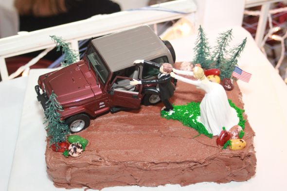 Surprise Grooms Cake