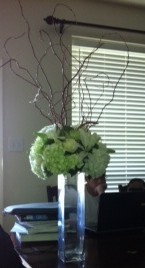Centerpiece help...Are the branches too wild? :  wedding Centerpiece 1