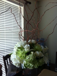 Centerpiece help...Are the branches too wild? :  wedding Centerpiece 3