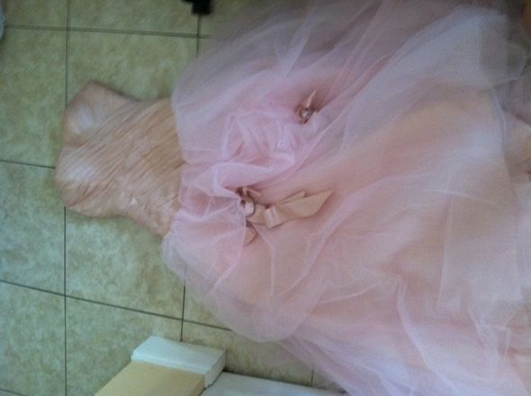 My Story of Custom Made Dress from China :  wedding ebay custom replica china hong kong dress made anyone Frontdress