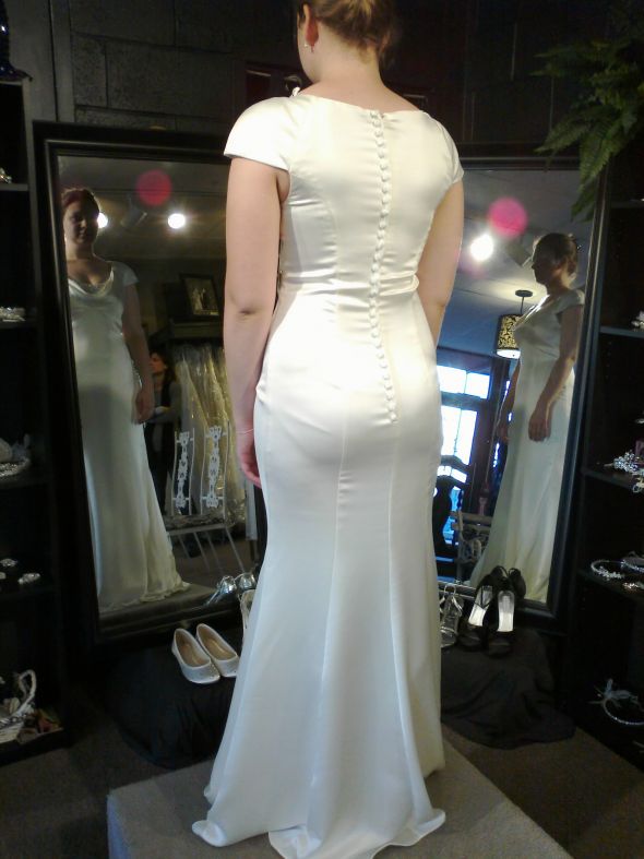 Which dress looks better? Pics included. :  wedding wedding help dresses dress which one pictures pics Pippaback2