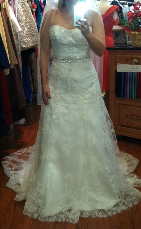 Casablanca, Augusta Jones and Maggie Sottero Brides :  wedding casablanca maggie sottero augusta jones juno malina 1827 1 2053 1 2051 1 champagne ivory Dressfront