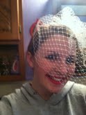 My $15 veil!