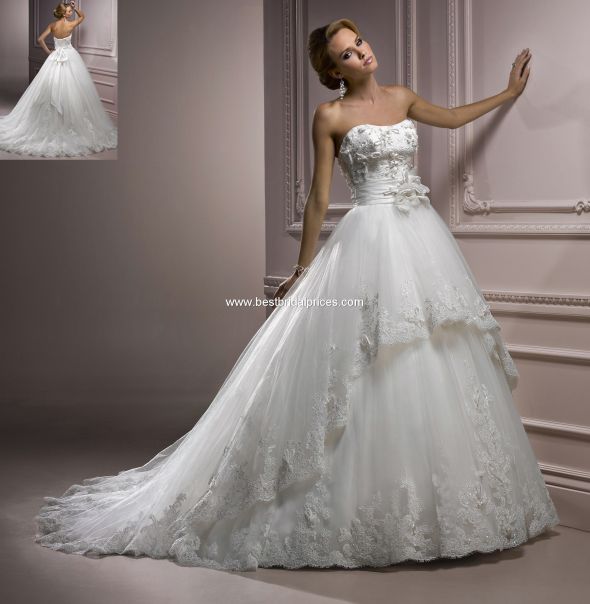 Any Maggie Sottero Fantine brides? :  wedding maggie sottero fantine princess lace swarovski Fantine