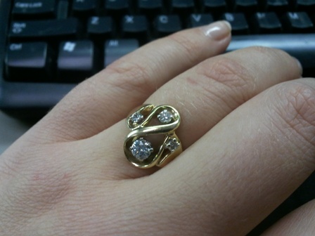 Have you got an HEIRLOOM engagement ring (or stone)? STORY! :  wedding ring engagement vintage heirloom diamond setting Ring