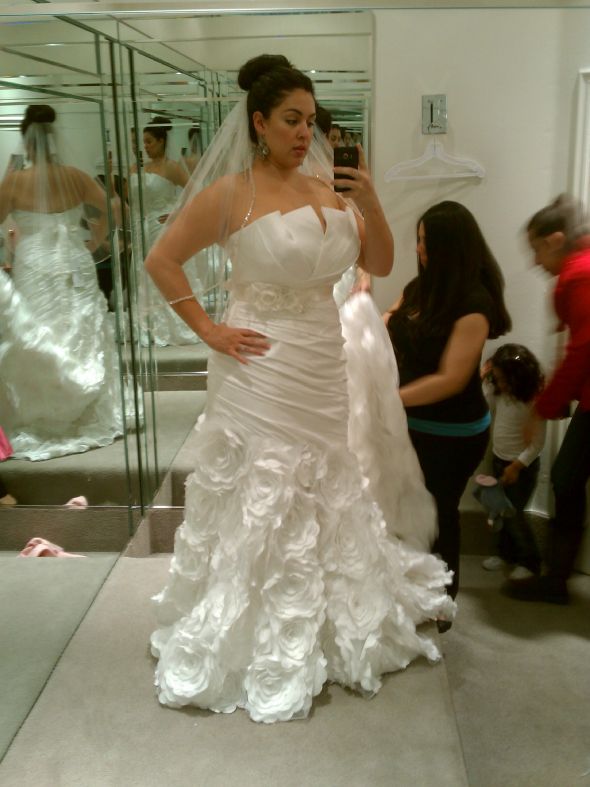 Any Jasmine Brides out there? :  wedding cabo jasmine dress t440 Fitting 3 24  2
