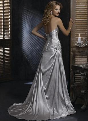  Sottero's Josie gown in Silver haze for our 25th wedding anniversary 