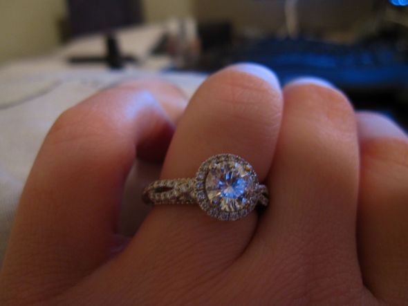 Recent photos of your ring: SHARE! :  wedding engagement ring IMG 1270