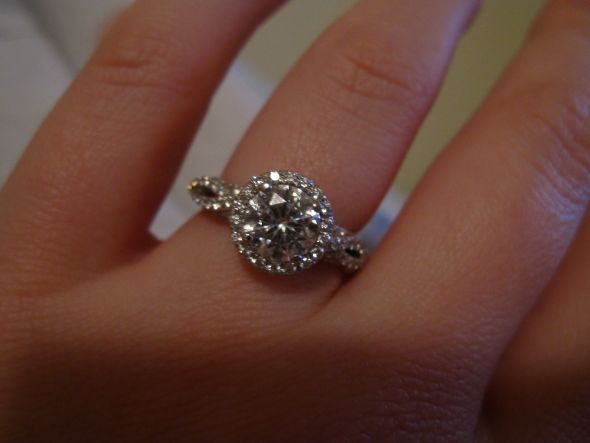 Recent photos of your ring: SHARE! :  wedding engagement ring IMG 1287
