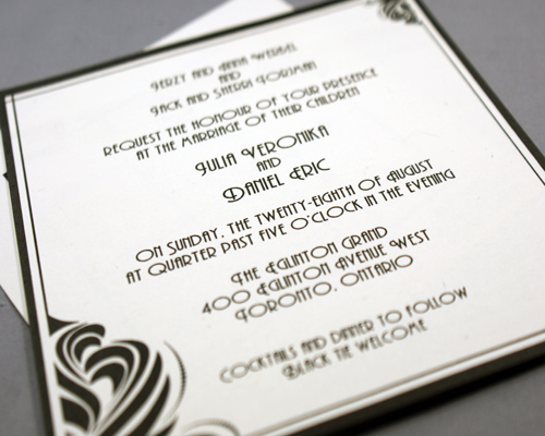 What font? : wedding Invite