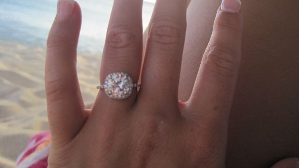 Have you got an HEIRLOOM engagement ring (or stone)? STORY! :  wedding ring engagement vintage heirloom diamond setting IMG 2739