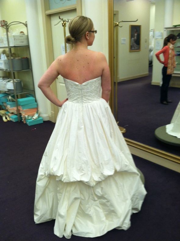 Been battling some serious dress regret...help??? (pic heavy) :  wedding Dressback