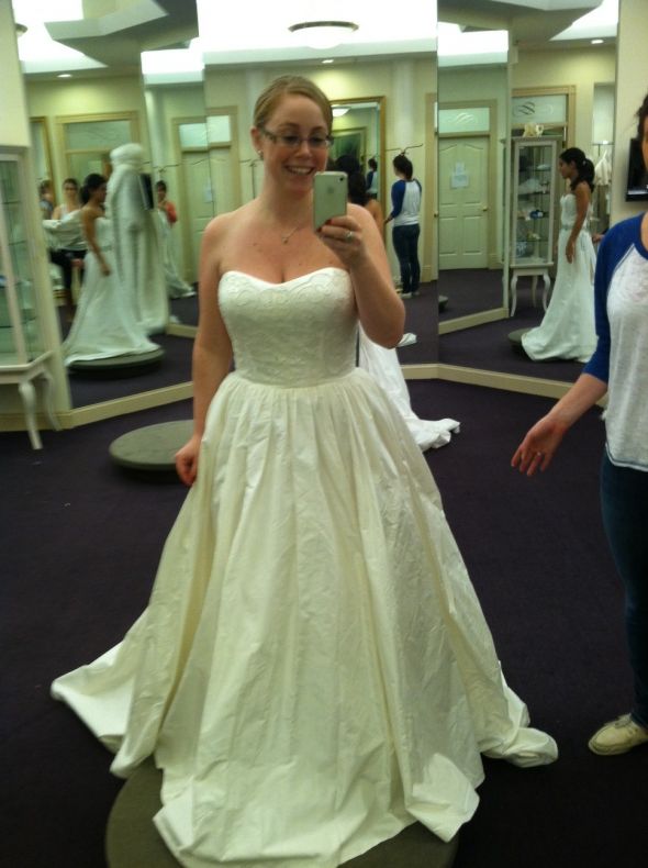 Been battling some serious dress regret...help??? (pic heavy) :  wedding Dressfront