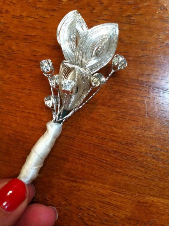 Brooch Bout? : wedding brooch bouquet boutinierre brooch bouquet flower men Bout
