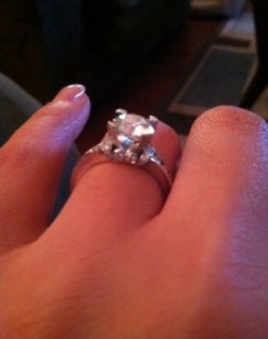Any other Michael M ladies out there? :  wedding engagement ring michael m IMG 9032