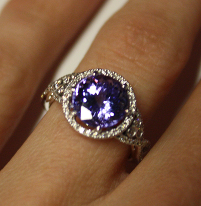 Any Laurie Sarah rings in the Hive? : wedding laurie sarah andesine engagement custom Ring4
