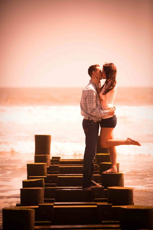 Finally posting my FABULOUS engagement photos! PIC HEAVY* :  wedding boardwalk engagement engagement photo carnival beach photos Engagement13