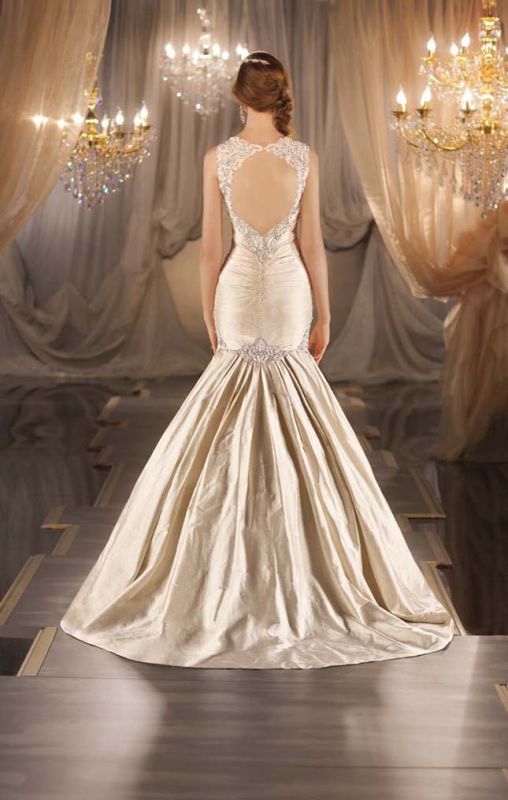 Martina Liana 2012 Collection :  wedding martina liana 378 1 wedding dress strapless straps keyhole 2012 1 collection price Wedding Dress Back