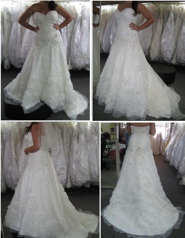 FINALLY my dress is here!!! =D (PICS!!!) :  wedding dress my dress finally fitting marys karelina sposa c7832 1dress