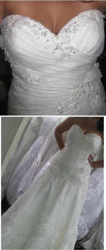 FINALLY my dress is here!!! =D (PICS!!!) :  wedding dress my dress finally fitting marys karelina sposa c7832 2dress