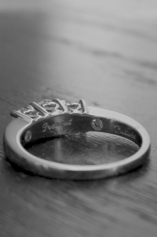 Takemyhand's Xmas Engagement! :  wedding engagement Engraving On Ering