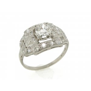 How amazing is this ring!? (Art Deco Ring) :  wedding ring art deco waiting 784