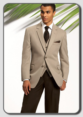 Tan Wedding Tux