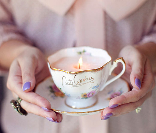 Candle Teacup