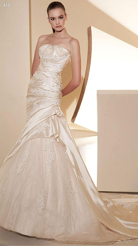 PRONOVIAS / SAN PATRICK brides! let me see you dresses! :  wedding dress pronovias st patrick 1 419 2