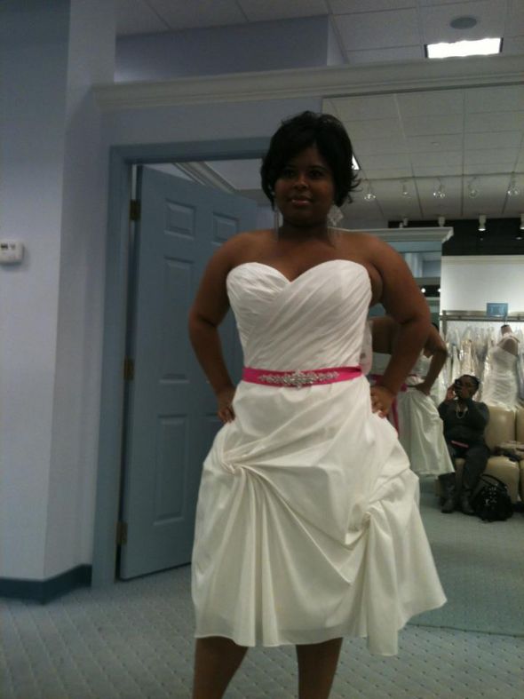 Reception dress maybe wedding dress Pink