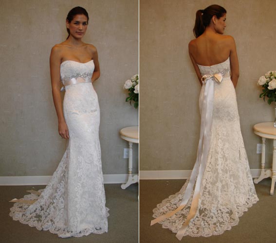 lace trumpet wedding dresses