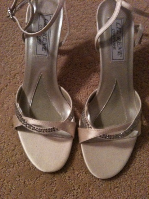 Wedding Heels Flats Pics wedding shoes pink white ivory silver Photo 