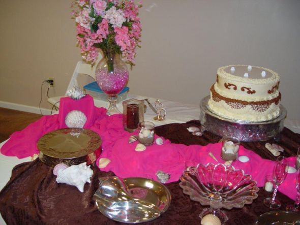 Damask Hot Pink items wedding black pink damask 006