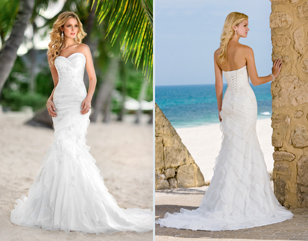Making Your Dress Your Own :  wedding ella dress wedding strapless low back open back diy alterations customize fall Ella5468