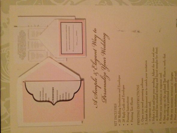 Printing Instructions printing test sheets Light Pink 