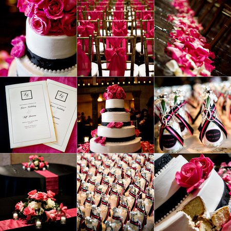 Trying to avoid boring wedding reception centerpieces colors Pink