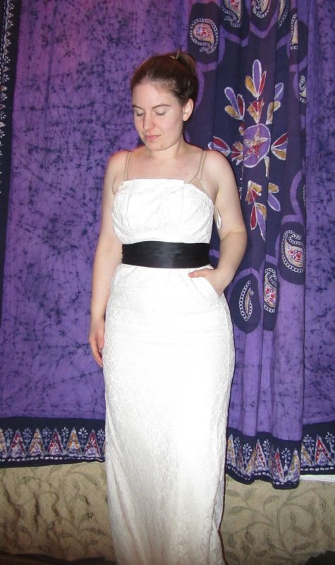 Wedding Dress With Pockets! (and large pictures) :  wedding dress the limited lace column pockets IMG 0972