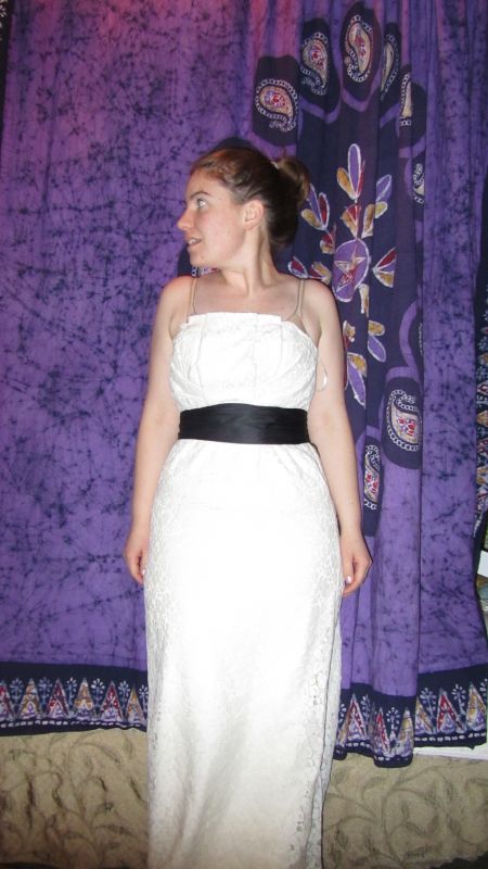 Wedding Dress With Pockets! (and large pictures) :  wedding dress the limited lace column pockets IMG 0973