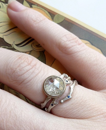 Naturethemed rings anyone PICS PLEASE wedding e ring leaf ring