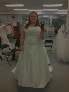 Any Alfred Angelo Brides? :  wedding alfred angelo bride bridal dress Dress