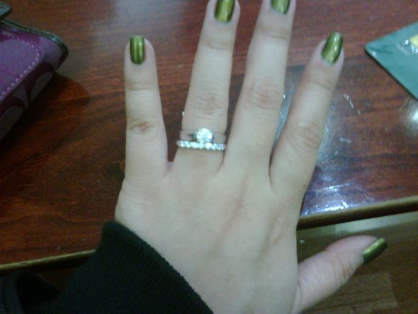 My new wedding band! :  wedding rings wedding bands IMG02699 20120113 1659