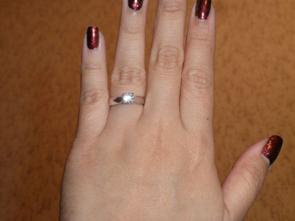 Recent photos of your ring: SHARE! :  wedding engagement ring PC190052