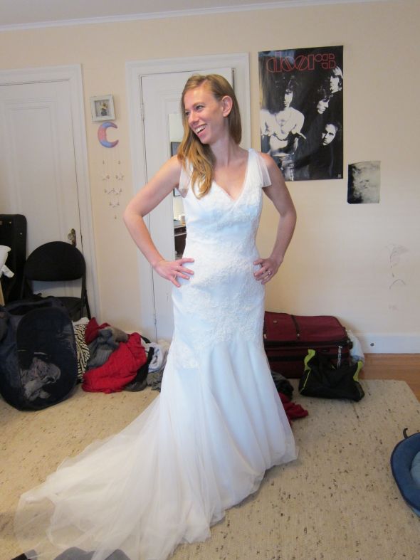My dress... now, about the shoes?