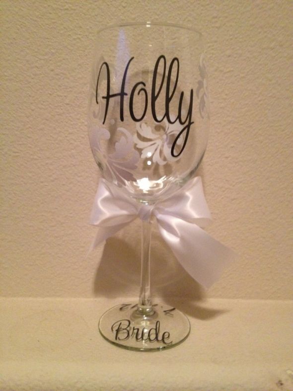bridesmaid gifts / groomsmen gifts IDEAS :  wedding wedding bridesmaid groomsman gift bride groom bridal party Glass