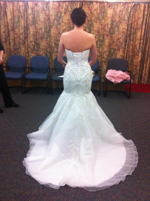 Mermaid & Trumpet Gowns! : wedding mermaid trumpet gown dress comfort IMG954243